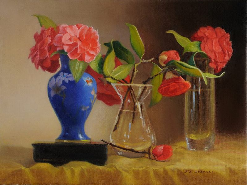 Red Camellias